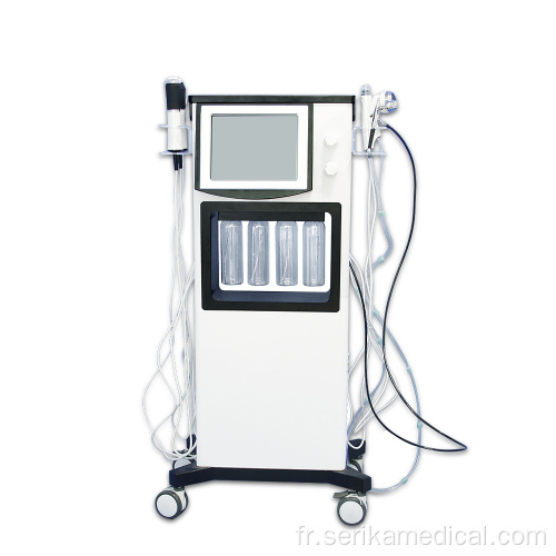 Dispositif de pelage facial de microdermabrasion multifonction de 8 en 1